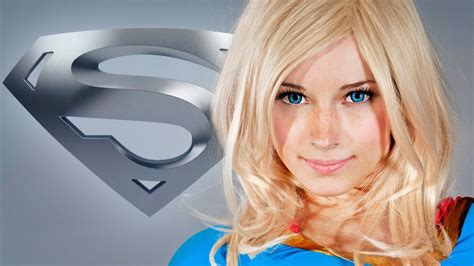 enji night blonde blue eyes women model supergirl