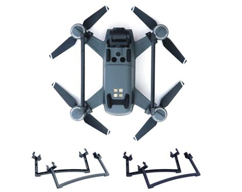 landing gear  spark drone cm height  colors gray black retail package extender