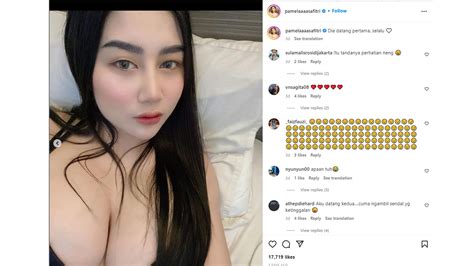 Pose Di Atas Ranjang Pamela Safitri Bikin Netizen Gemetar