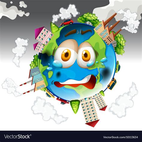 cartoon pictures  earth pollution  earth images revimageorg