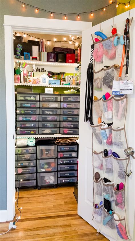 a grand tour of my majestic closet where i store my 600 sex toy collection years of