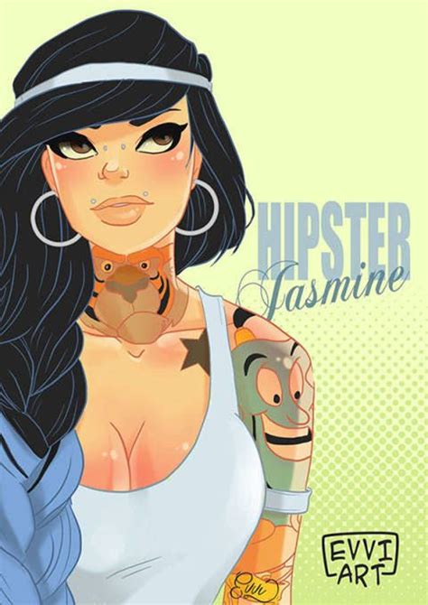 See Disney Princesses With Badass Hipster Makeovers