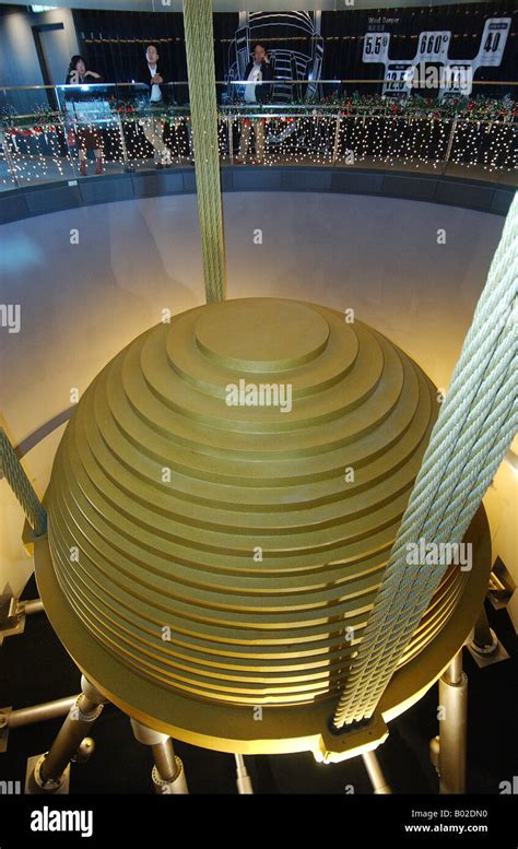 A Tuned Mass Damper Cuts Building Sway At The Top Of Taipei 101 The