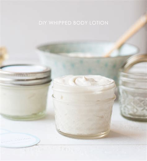 Diy Whipped Body Lotion Pretty Plain Janes