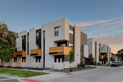 maven luxury townhomes maven district jacoby architects