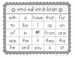 kindertastic lots  info activities word bingo sight word bingo