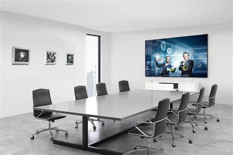 meeting room digital screens large scale flat panel displays