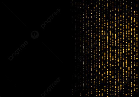 gold dust falling flying sparkling confetti dots  vertical lines   black background silver