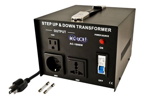 regvolt ac  step updown voltage converter transformer  watts regvolt  power