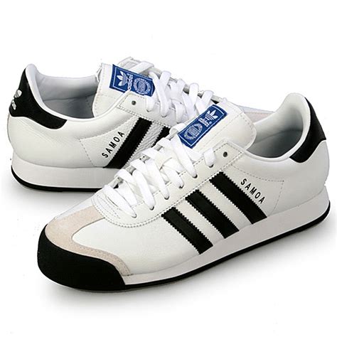 mens boys adidas samoa originals retro white leather smart genuine trainers ebay