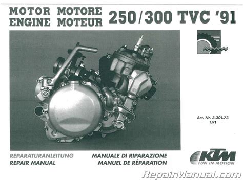 ktm    stroke motorcycle engine service repair manual