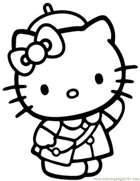 printable  kitty coloring pages coloring home
