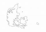 Coloring Denmark Large sketch template