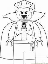 Strange Doctor Coloring Lego Pages Kids Printable Coloringpages101 Color Comments Print Popular sketch template