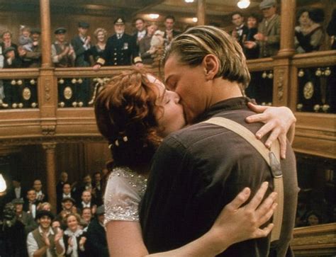 leonardo dicaprio and kate winslet kiss in titanic still a great movie no matter what in