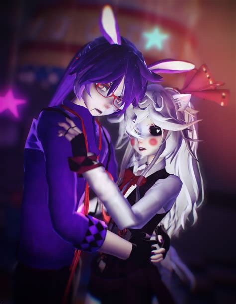 [mmd] [fnaf] [rq] Bonnie X Mangle By Natsumy Paradise On Deviantart