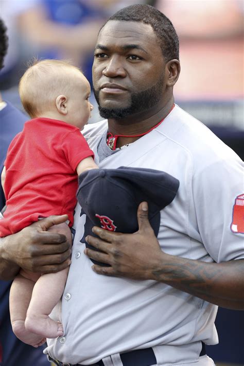 Before Last Night S Red Sox Game David Ortiz Was Signing Autographs