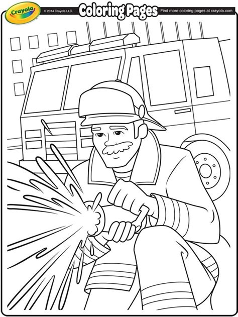 firefighter coloring page crayolacom