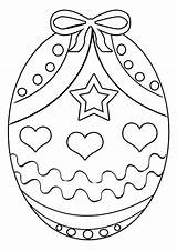 Coloring Egg Easter Large Pages Color Eggs Getcolorings Printable sketch template