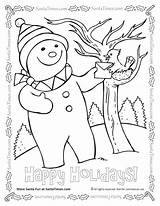 Coloring Holiday Pages Getdrawings sketch template