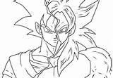 Coloring Ssj4 Pages Vegeta Goku Library Clipart Clip sketch template