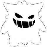 Gengar Pokemon Xcolorings Silvally 825px sketch template