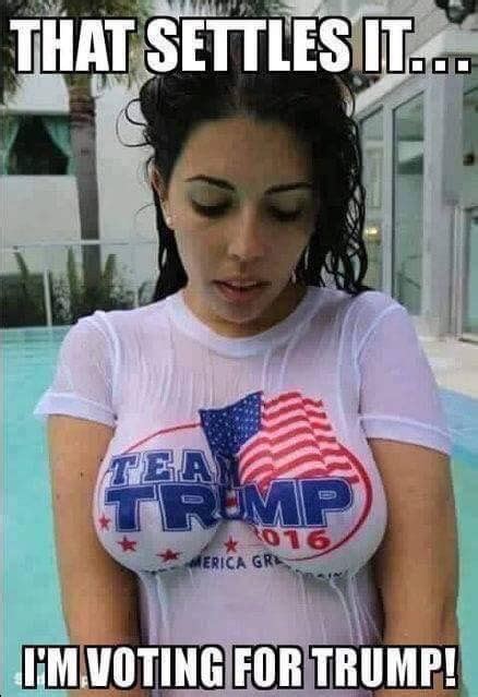 Trump Train Wet T Shirt Fashion T Shirts For Women