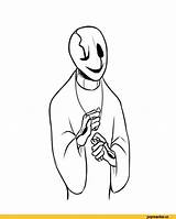 Gaster Undertale Coloring Pages Gif гифки Template Asl Understand sketch template