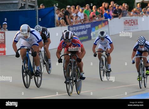 female bicycle track racers stock photo alamy