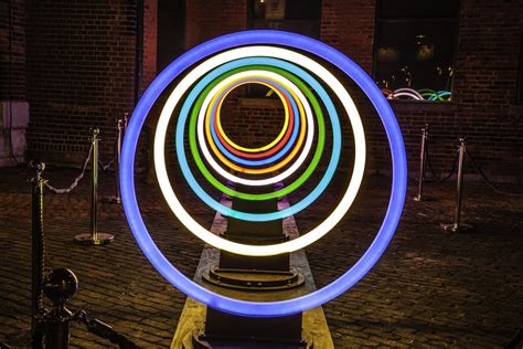 local  international artists produce  light installations   inaugural toronto light