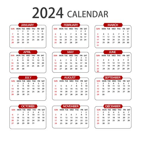 kalender  sederhana berwarna merah merah kalender tanggal png