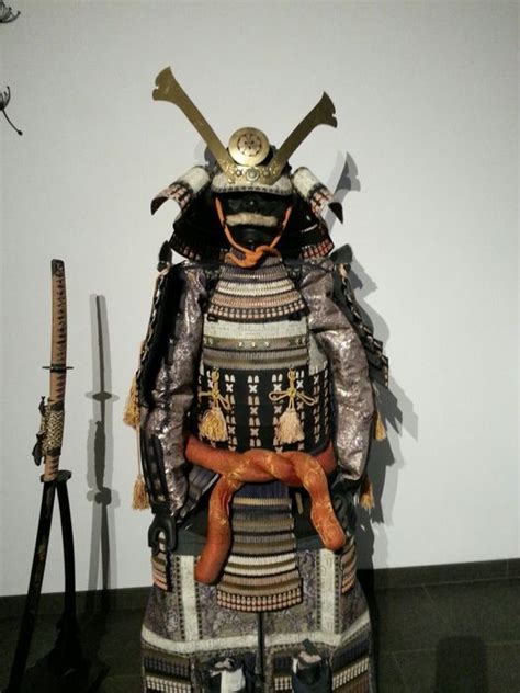 japanese samurai armor yoroi suit with tachi sword 20th