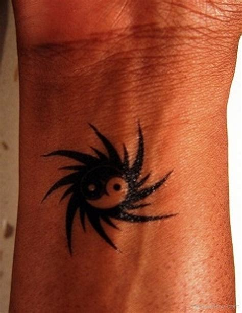 tribal yin  symbol tattoo tattoo designs tattoo pictures