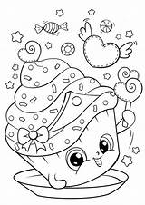 Cute Coloring Pages Easy Print Tulamama Cupcake Heart sketch template
