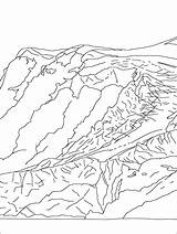 Glacier Coloring 1710 87kb sketch template