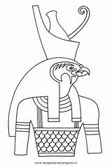 Horus Coloring Egypt Artyfactory sketch template