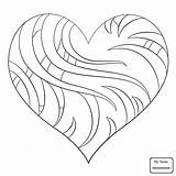 Coloring Heart Pages Hearts Intricate Printable Print Flames Adult Mandala Color Para Arrow Kids Colorear Supercoloring Getcolorings Colouring Drawing Fancy sketch template