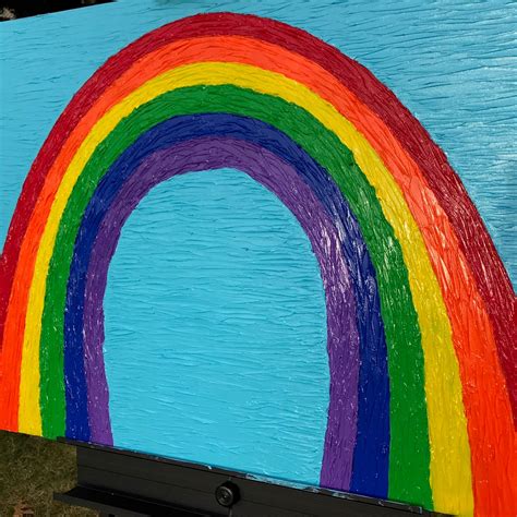 rainbow paintings  rainbowpaintingscom  etsy