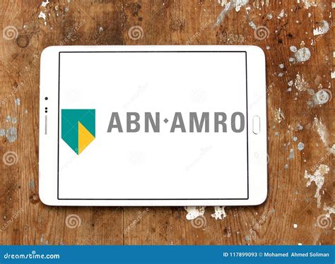 abn amro bank logo editorial stock photo image  investment