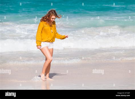 russian teen girl not nude beach fotos e imágenes de stock alamy