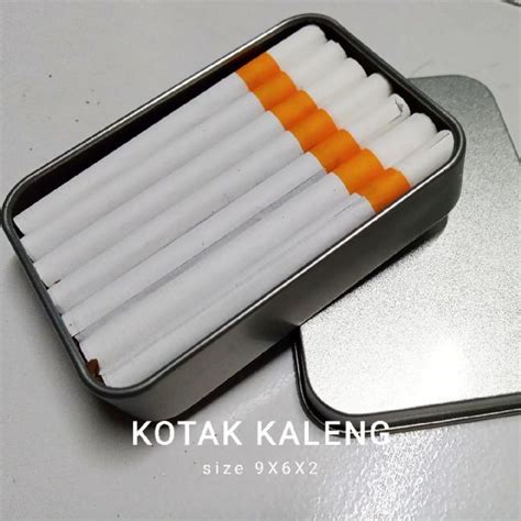 jual kotak kaleng rokok shopee indonesia