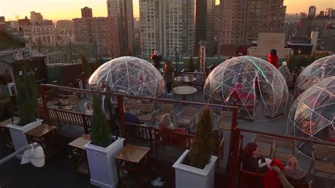 New York’s 230 Fifth Has An Igloo Rooftop Bar Videos From The Weather
