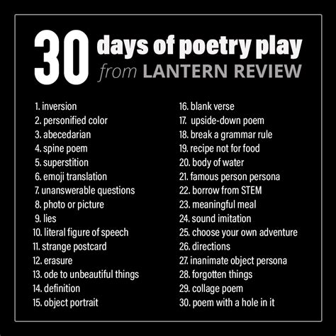 writing prompts lantern review blog