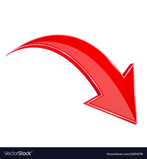 red  arrow  sign royalty  vector image