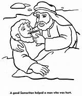 Samaritan Kolorowanka Kolorowanki Preschool Parable Parables Druku Chrześcijańska Samarytanin sketch template