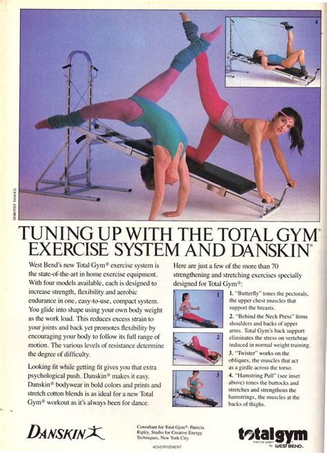 Danskin Ad 80s Retro Fitness 80s Workout Aerobics