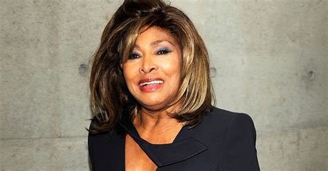 Tina Turner Goes Glam In Green For Wedding