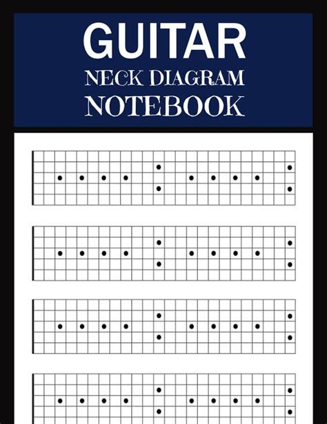 Guitar Fretboard Diagrams Six Fret Blank Template Per Page Guitar My