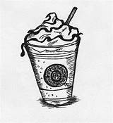 Starbucks Coloring Drawing Printable Frap Pages Excellent Happy Davemelillo Getdrawings Paintingvalley sketch template
