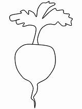 Turnip Coloring Pages Vegetables Fruit Printable Coloring4free 2021 Food Fruits Print Easily Advertisement Coloringpagebook sketch template